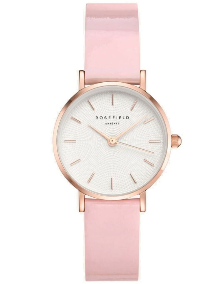 Rosefield Premium Gloss Dames Horloge – Rosé Goud Roze Ø26mm – SHPWR-H32