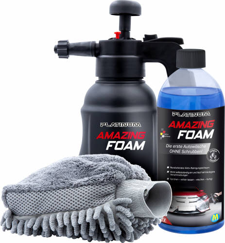 Platinum Amazing Foam  –  Auto Reiniging Set|  –  Snowfoam Kit